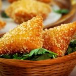 crumbed samoosa